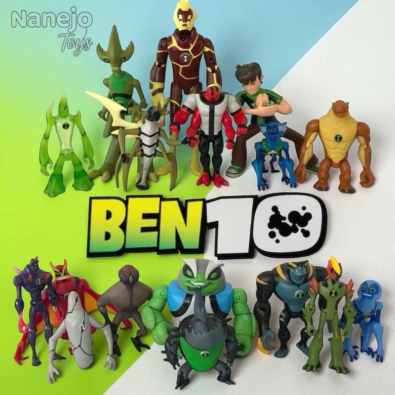 Bonecos Ben 10 Articulado Bandai e Playmates