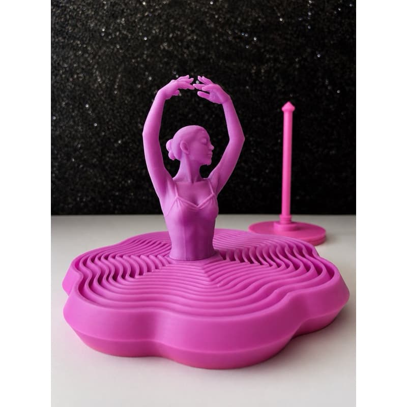 Bailarina Sensorial Giratória Articulada | 3D | Anti Estresse | fidget | Brinquedo | Bonecas articuladas