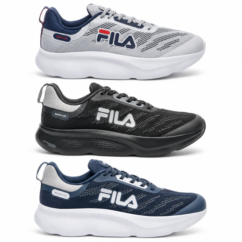 Tênis Fila Maxxi Lite Masculino Esportivo Corrida Treino Original