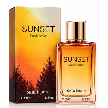 PERFUME STELLA DUSTIN SUNSET EDP FEMININO 100ML | FLORAL FRUTADO | PERFUME IMPORTADO