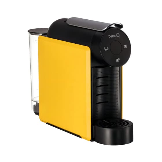 Delta Máquina Cafeteira Capsulas Café Expresso Delta Q Mini Qool Cor Amarelo - 127v