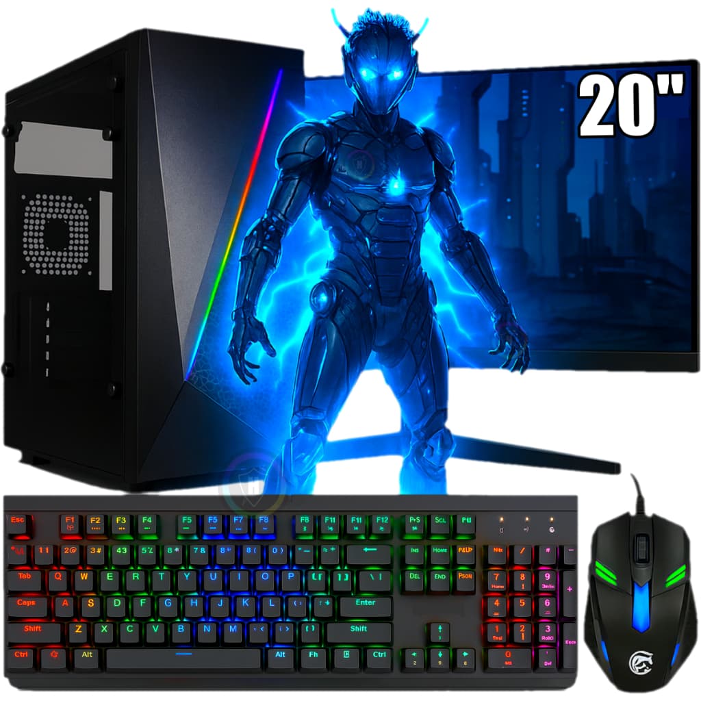Cpu Computador Desktop Completo Intel I7 3.8ghz / 16Gb Ram / Ssd 480GB