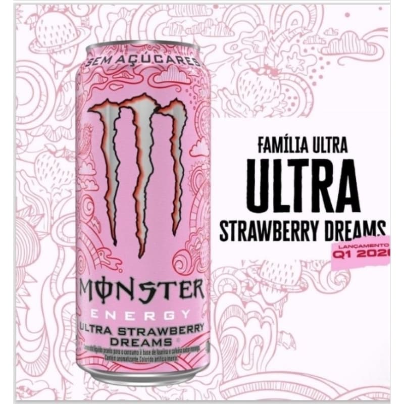 Monster Ultra Strawberry Dreams 473ml