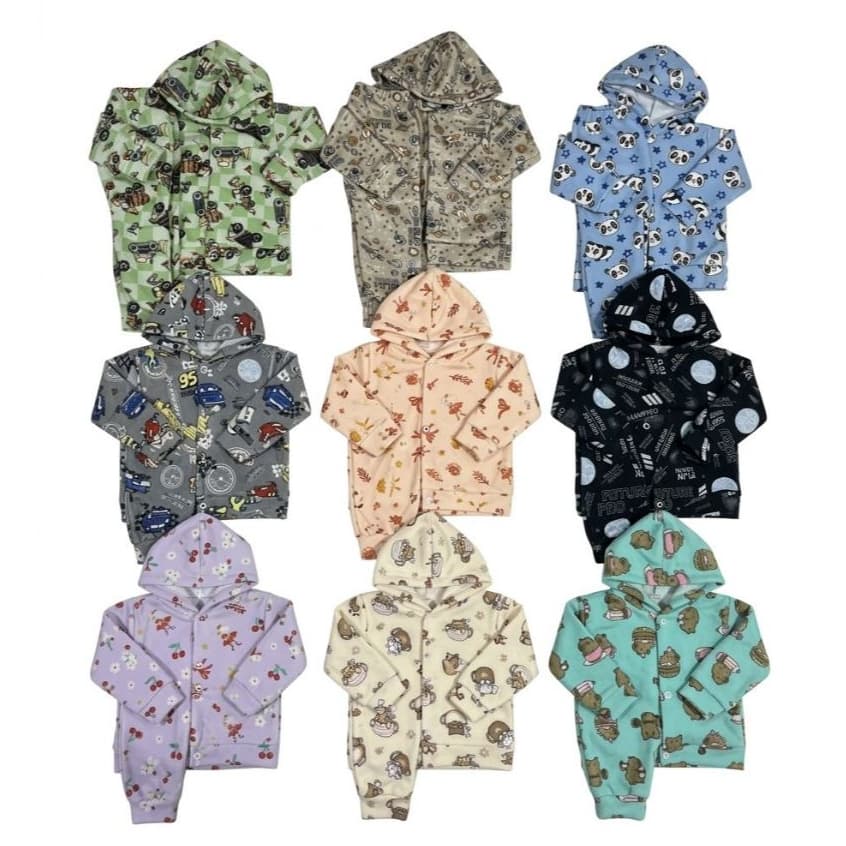 Conjunto De Soft Tamanho P-m-g 1-2-3 Em Promoção Menino/menina Enxoval De Bebê Inverno