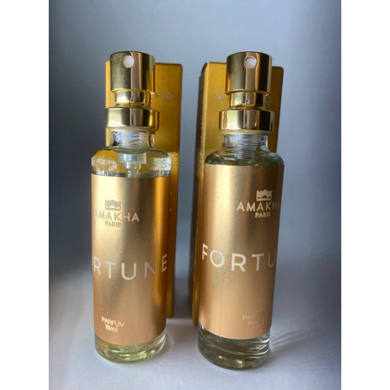 Kit 2 Perfumes Masculinos Fortune Amakha Paris 15ml | Alta Fixação | Inspirado em Importados
