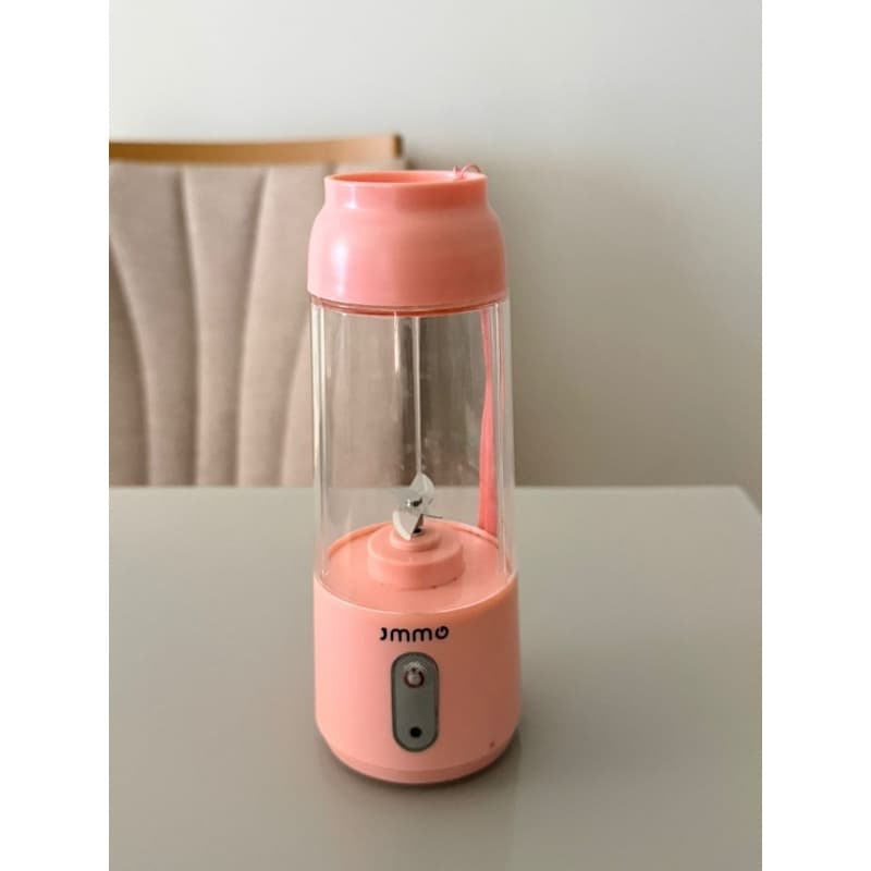 Mini Liquidificador Potente Portátil rosa, de marca, faculdade, escola, universidade, receita, casa, cozinha, fit, shake