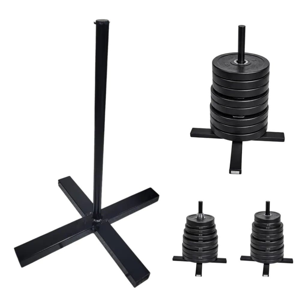 Suporte Anilhas Halteres Musculação Academia Supino Fixo