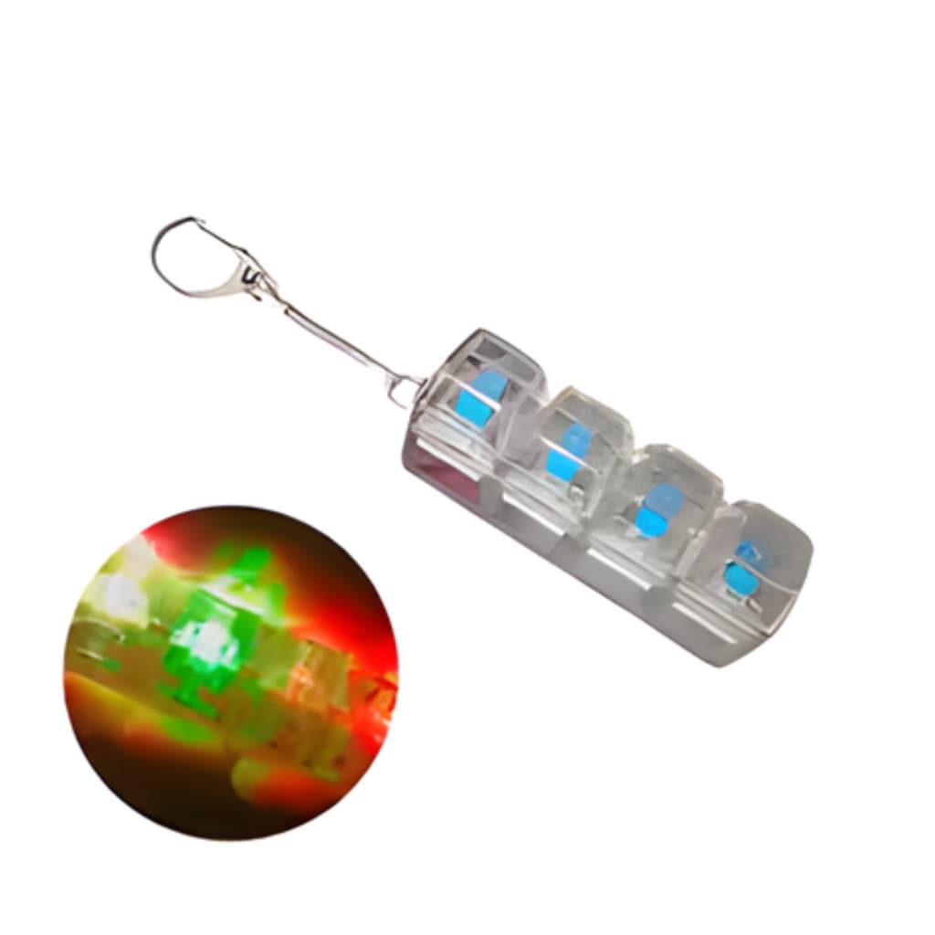 Chaveiro Ansiedade Teclado Transparentes/Cores Rgb Toys De Teclado Mecânico  com led de varias cores