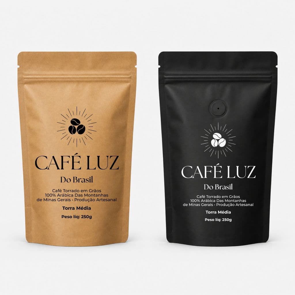 Café Especial 250g | 100% Arábica | Torra Média | Fresca 28/04 | Carangola MG | Moído ou em Grãos | Café Luz
