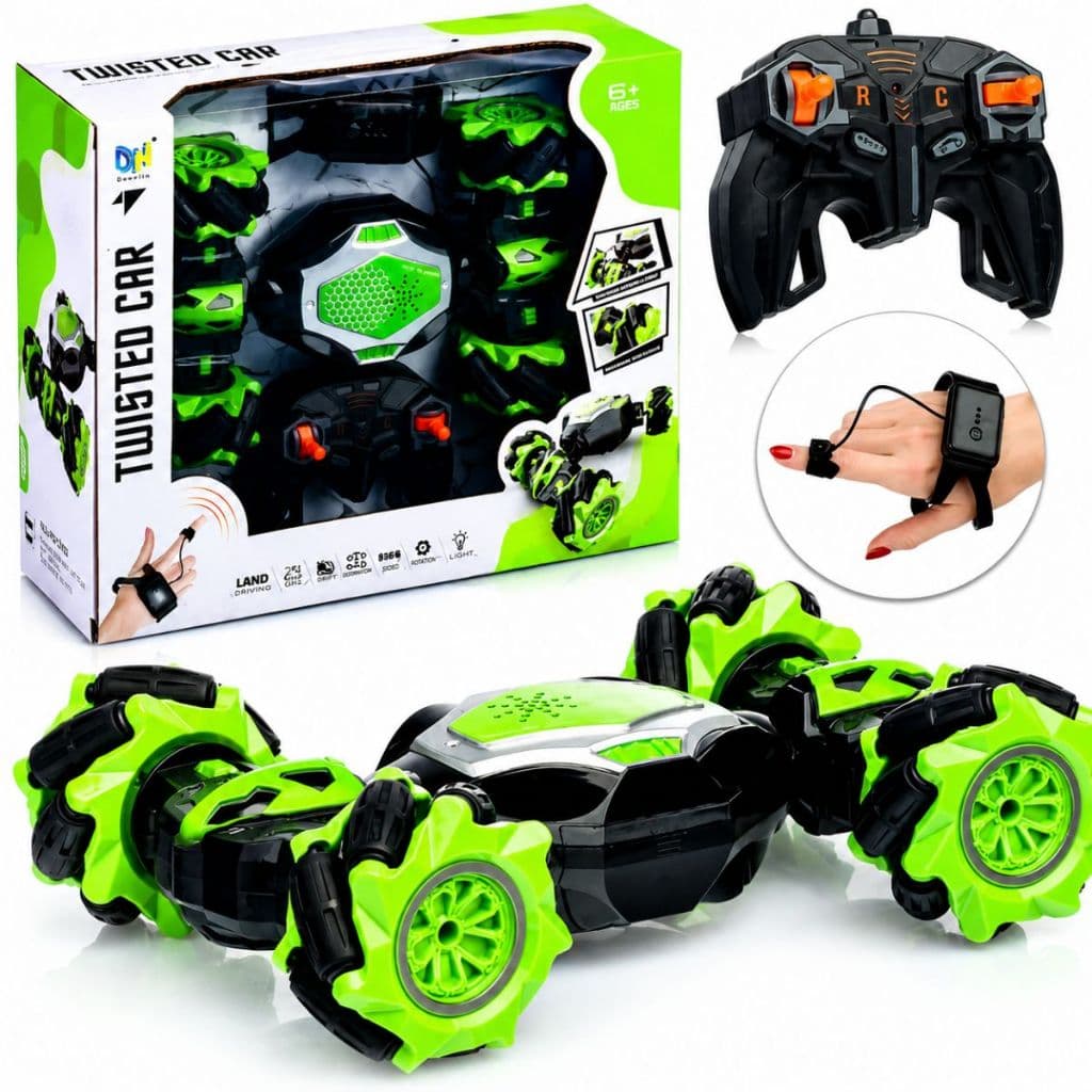 Carrinho Controle Remoto 360° Recarregável Drift Gestos 4x4 Premium