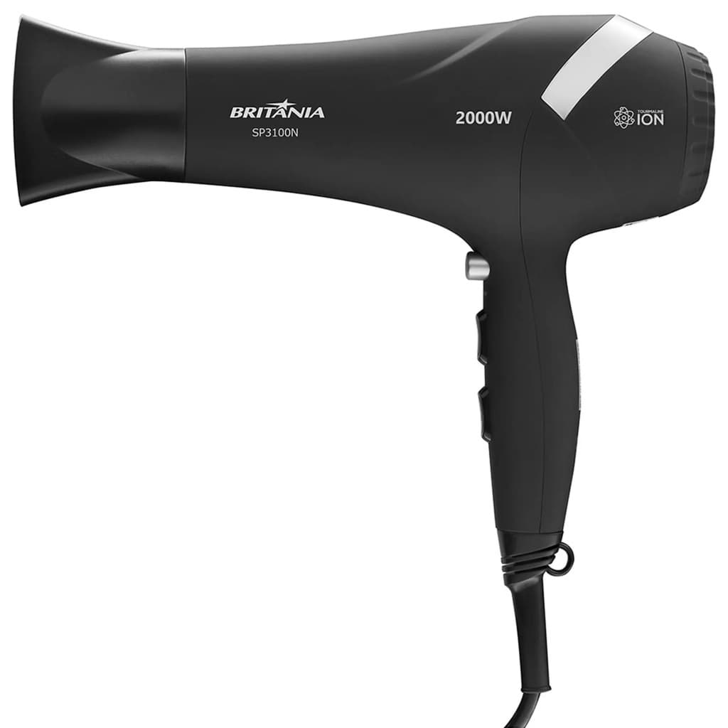 Secador de Cabelo Britânia 2000W Profissional 127V - SP3100N