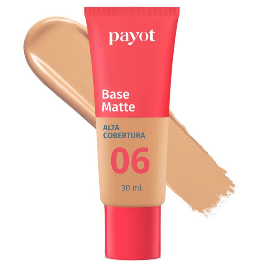 Base Líquida Matte Payot Alta Cobertura 30ml Chérie Cor 6