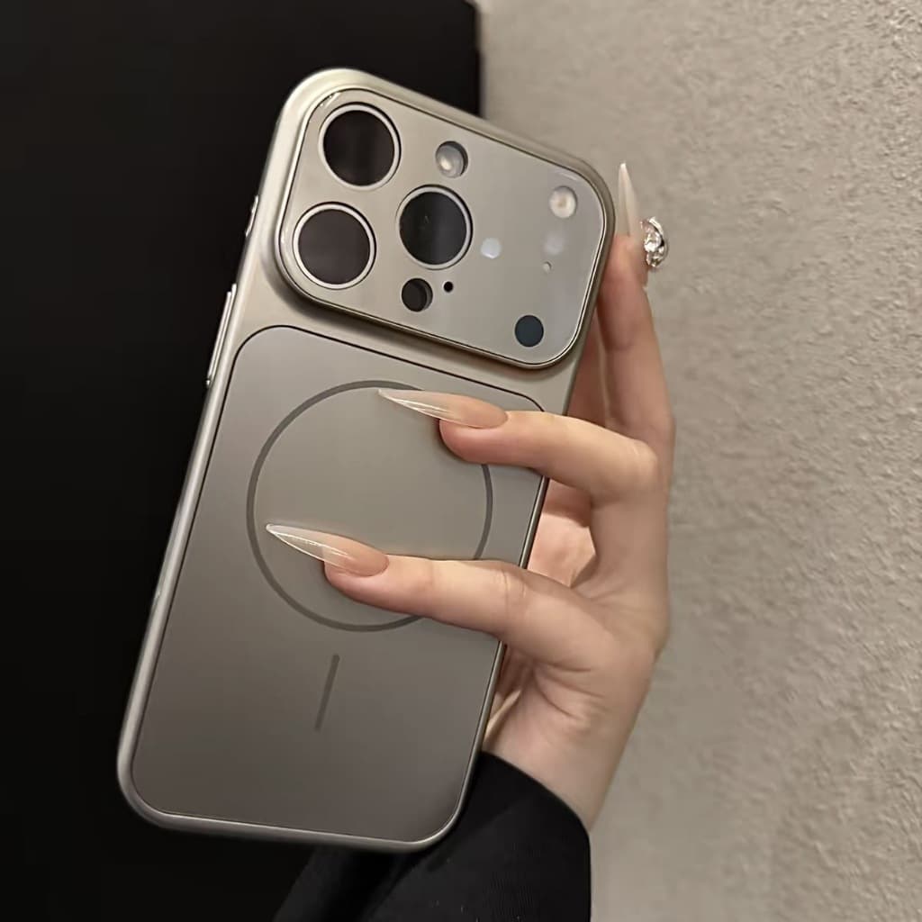 Capa Capinha Transforma 17 Cósmico MagSafe Magnética Vidro Nano AG Anti Impacto para iPhone 13 14 15 16 17 Pro Max