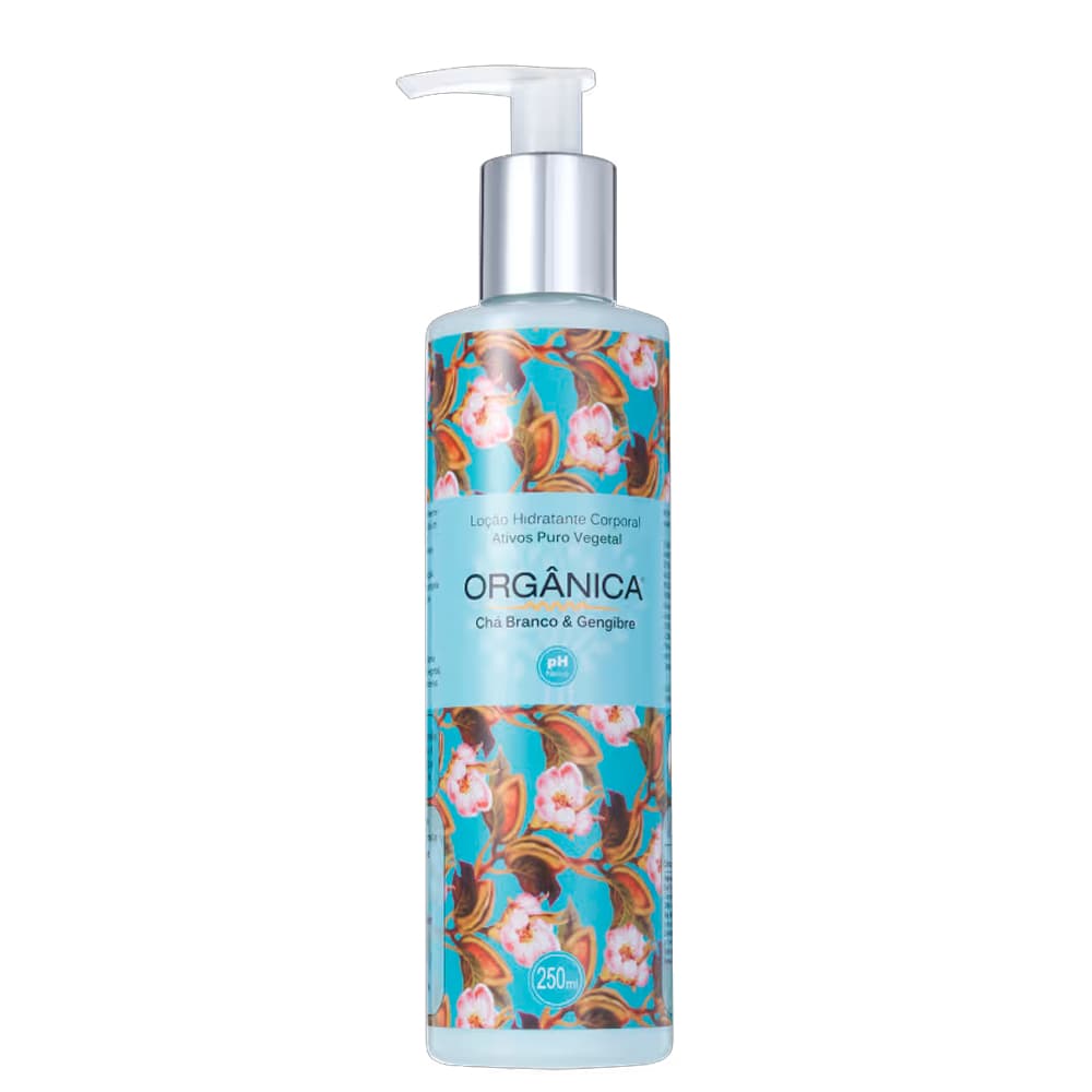 Orgânica Hidratante Corporal Chá Branco e Gengibre 250ml