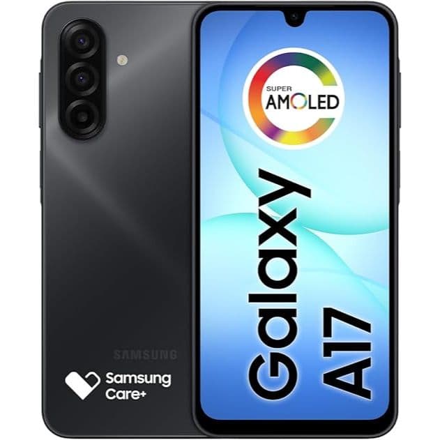 SAMSUNG GALAXY A17 4G 256GB 8GB RAM NFC AMOLED CAME 50MP PRETO NOVO LACRADO