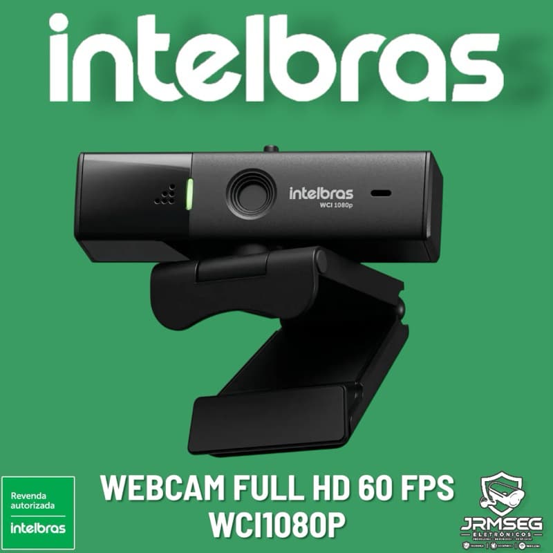 WEBCAM FULL HD 60 FPS WCI1080P Intelbras
