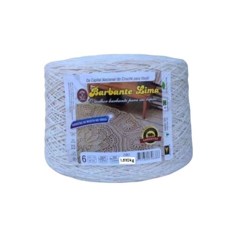 Barbante Lima Fênix n6 2kg especial para croche