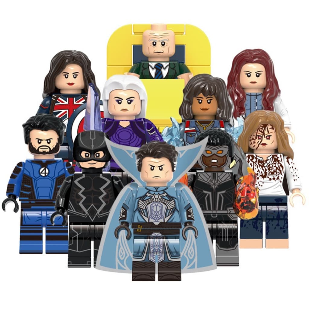 Lego Minifigures Marvel Dr. Estranho Multiverso X-men Blocos de Montar - Pronta Entrega