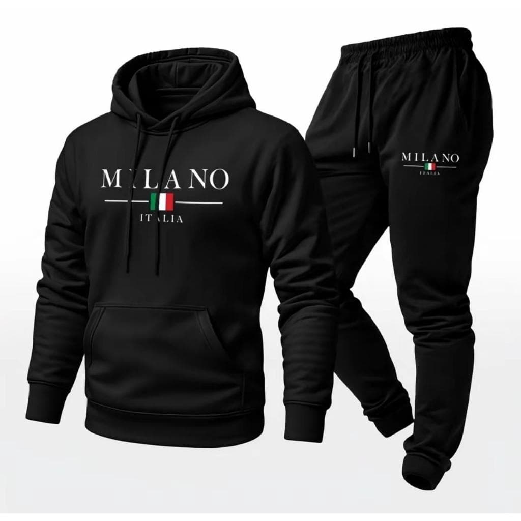 Conjunto Moletom Canguru e Calça de Moletom Confortável Adulto
