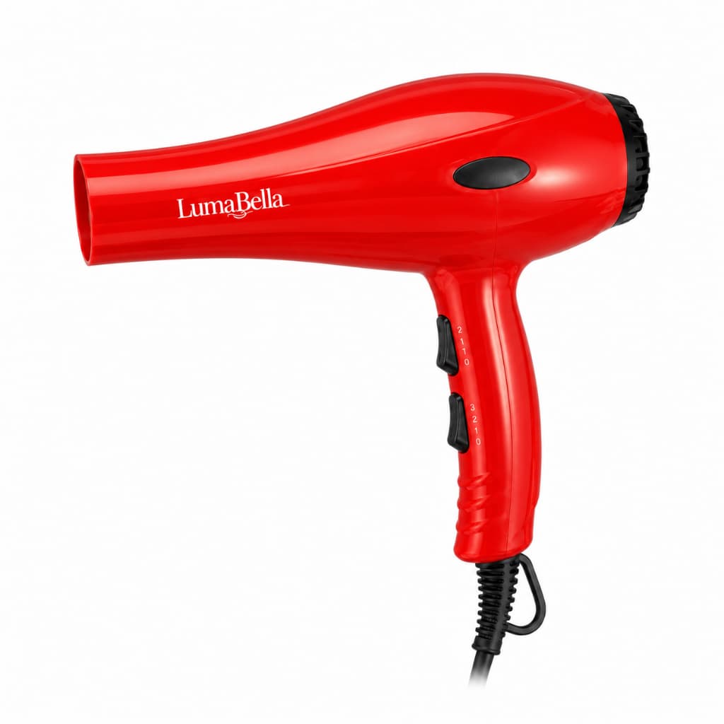 Secador de Cabelo LumaBella 2000w Profissional 110V ou 220V Alta Potência Sem Bico Direcionador