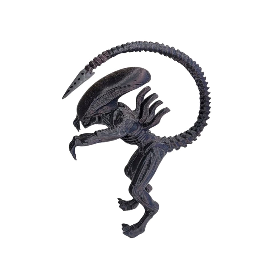 Alien Covenant Xenomorph Action Figure | Suporte Decorativo para Monitor | Setup Gamer