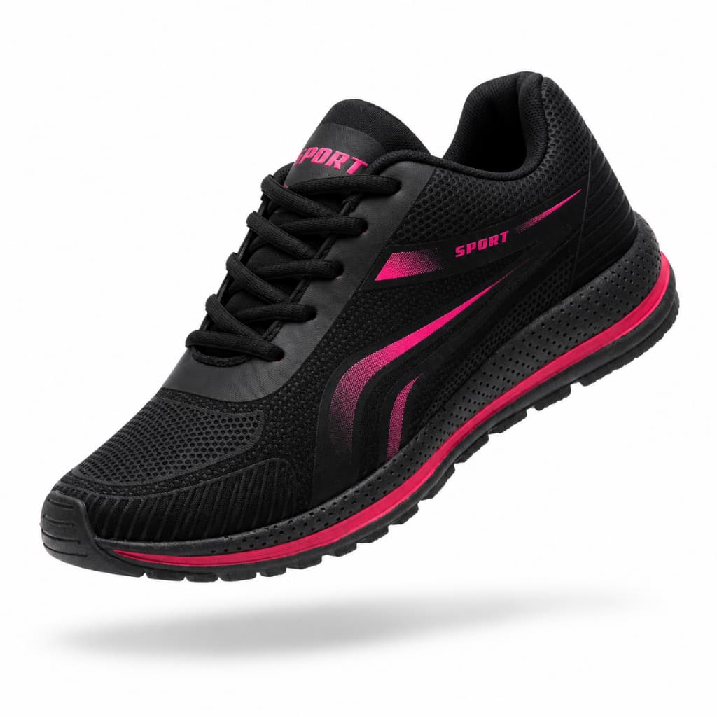 Tenis Feminino Esportivo Academia Treino Corrida Caminhada Conforto e Estilo Calce Facil