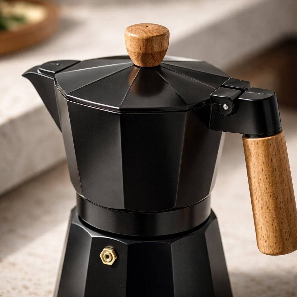 ✅Cafeteira Italiana Tradicional 6 Xícaras 300ml Preparo Rápido Café Expresso
