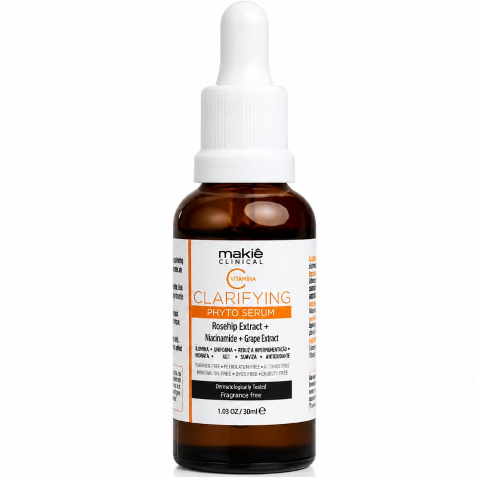 Sérum Clareador Makiê Clinical Clarifying Phyto Serum Vitamina C 20ml