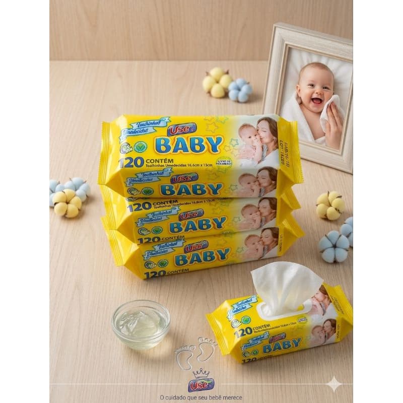 Toalhinhas Umedecidas Use it baby 120 folhas