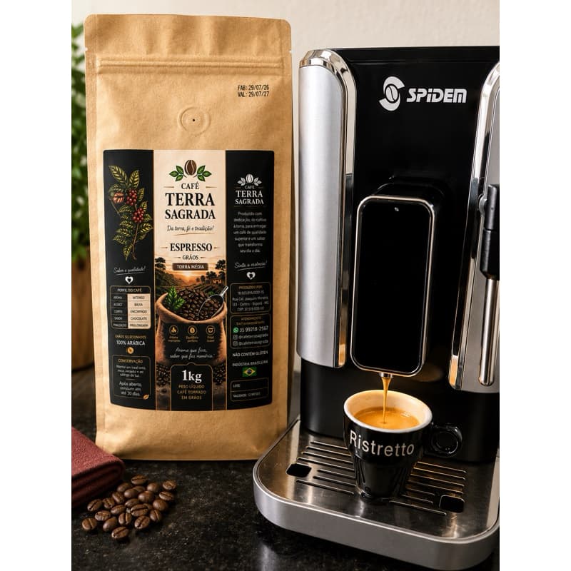 Café em Grãos Expresso Terra Sagrada