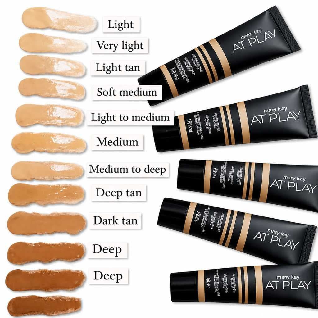MAQUIAGEM BASE LIQUIDA MATTE AT PLAY 29ML