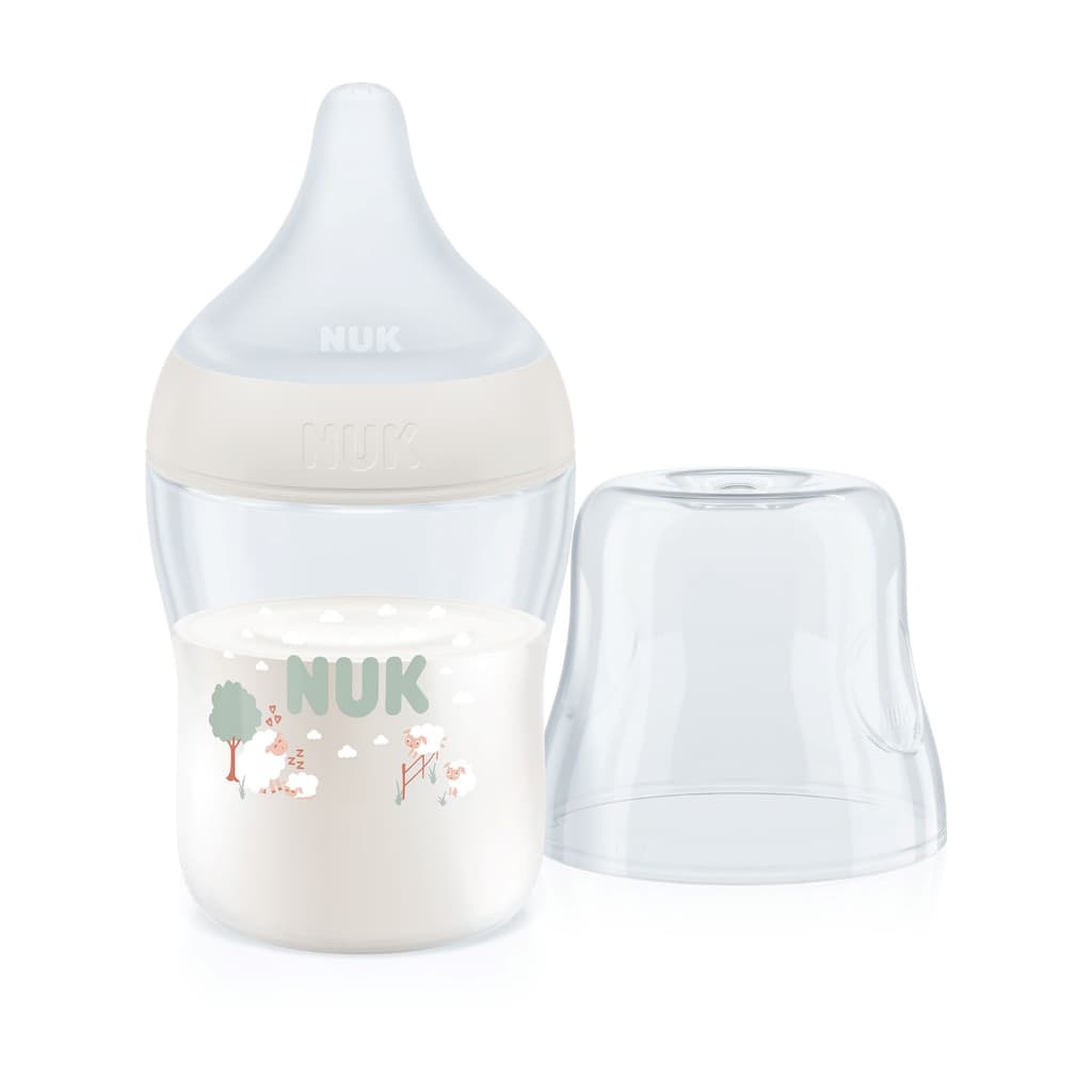 Mamadeira Nuk Perfect Match 150ml +0M Fluxo Lento Ovelha