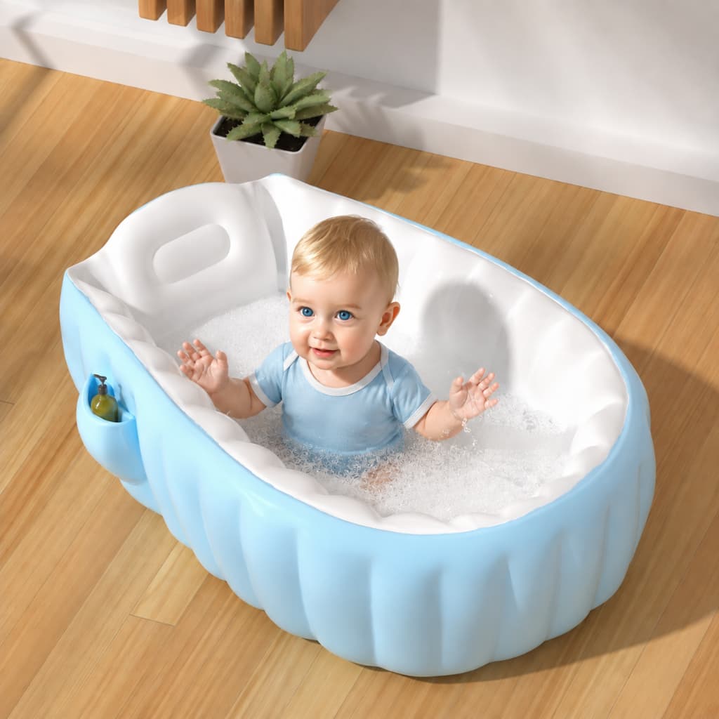 Banheira Infantil Inflável Portátil Para Casa Ou Viagem--C-68