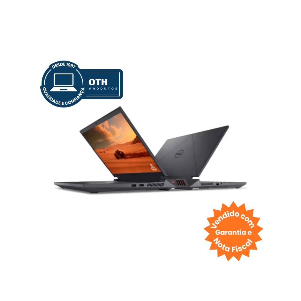 Notebook Dell G15 5530, tela 15" Full HD 165 Hz, Intel Core i7 13ª Gen. 32GB SSD-2TB + RTX 3050 - 6GB