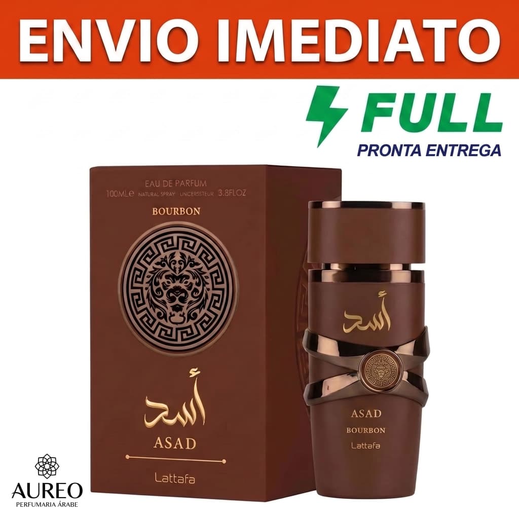 Perfume Lattafa Asad Bourbon Eau De Parfum 100ml Original Masculino Árabe Importado