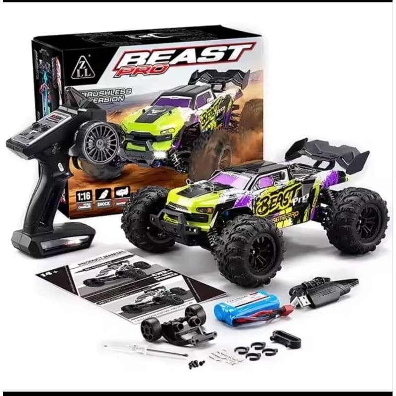 Carrinho De Controle Remoto RC SG116 Pro 1:16 Off-Road 4x4