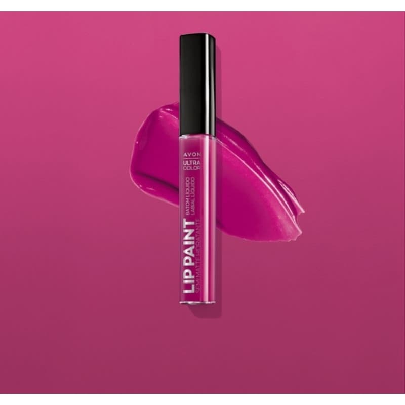 Batom líquido lip Paint semi matte hidratante ultra color 7ml