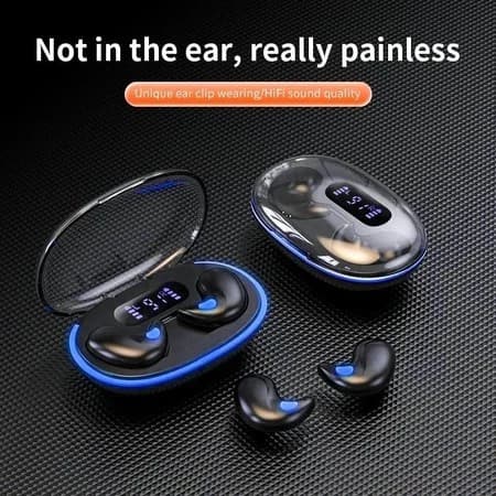 X55 Fones De Ouvido TWS Para Sono Sem Fio Bluetooth Display Led Som Estéreo Hifi Fone De Ouvido