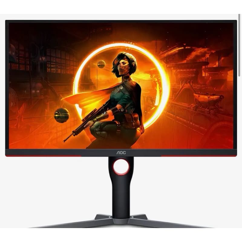 Monitor Gamer Destiny 25g3zm 25 240hz Cinza Aoc 100/240v Preta/vermelho