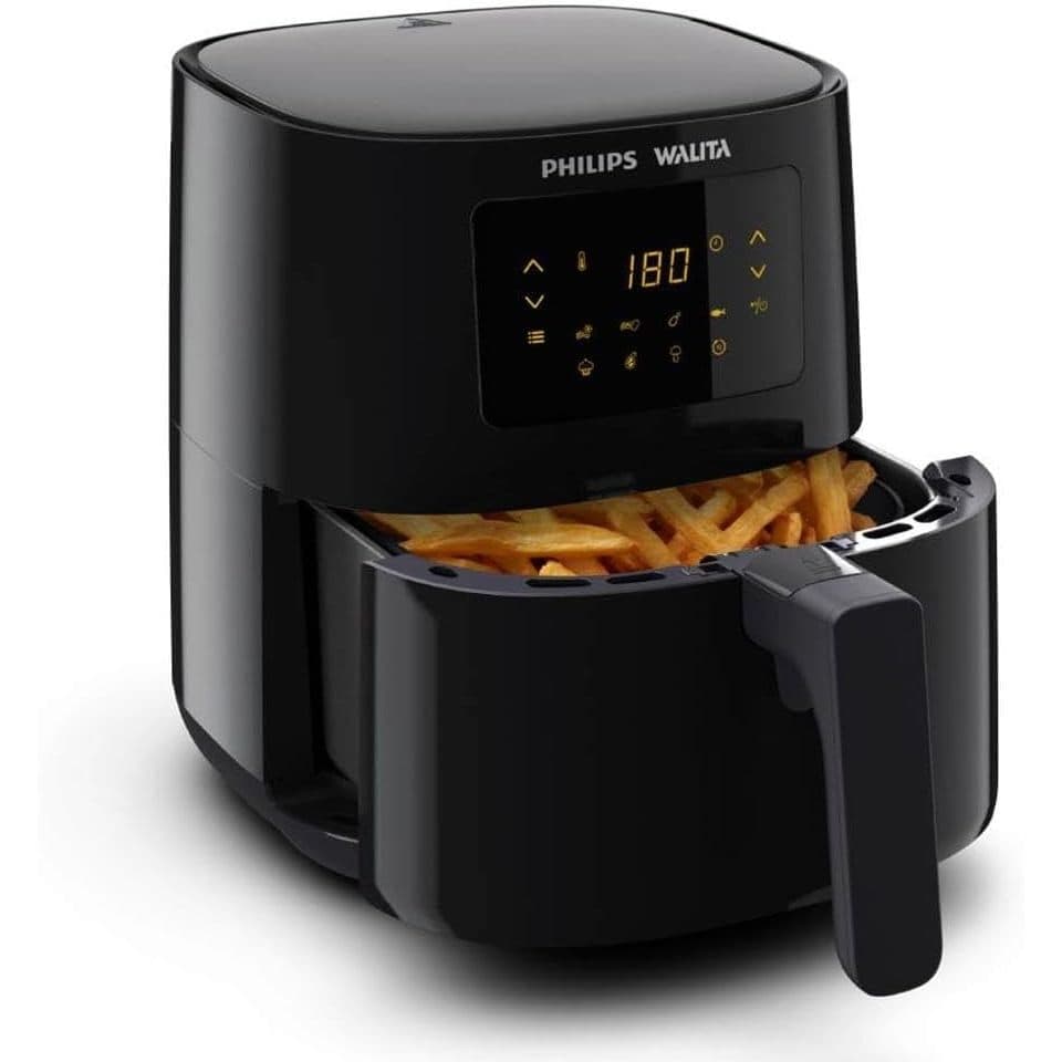 Philips Walita Fritadeira Airfryer Digital Série 3000 4,1L, Preta, 110V