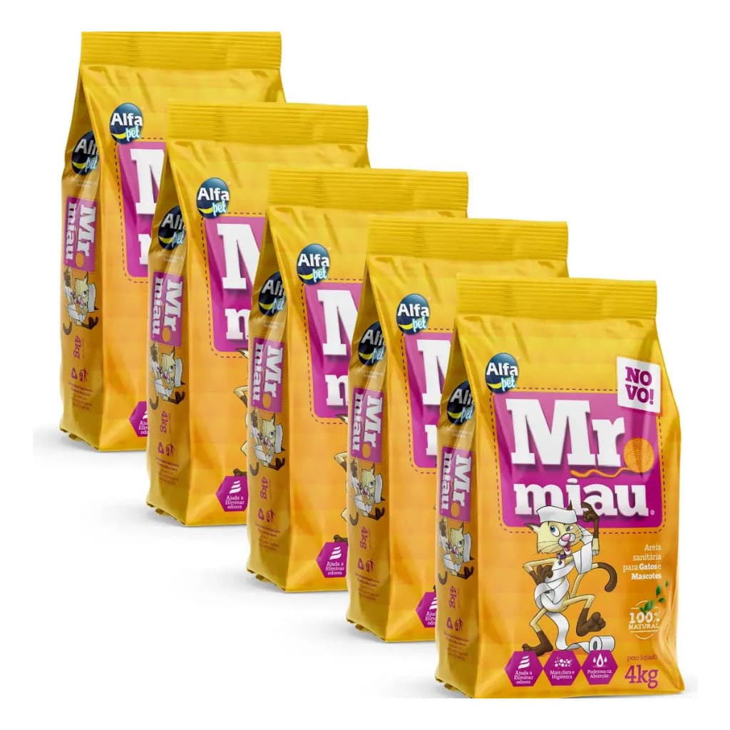 Areia Sanitária Higiênica Natural 7 KG