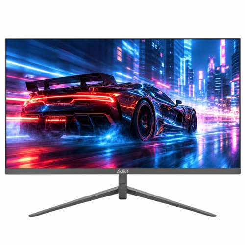 Monitor Gamer Aitek 27" Full HD 240Hz 1ms Painel VA 2 HDMI 2 DisplayPort VESA Preta