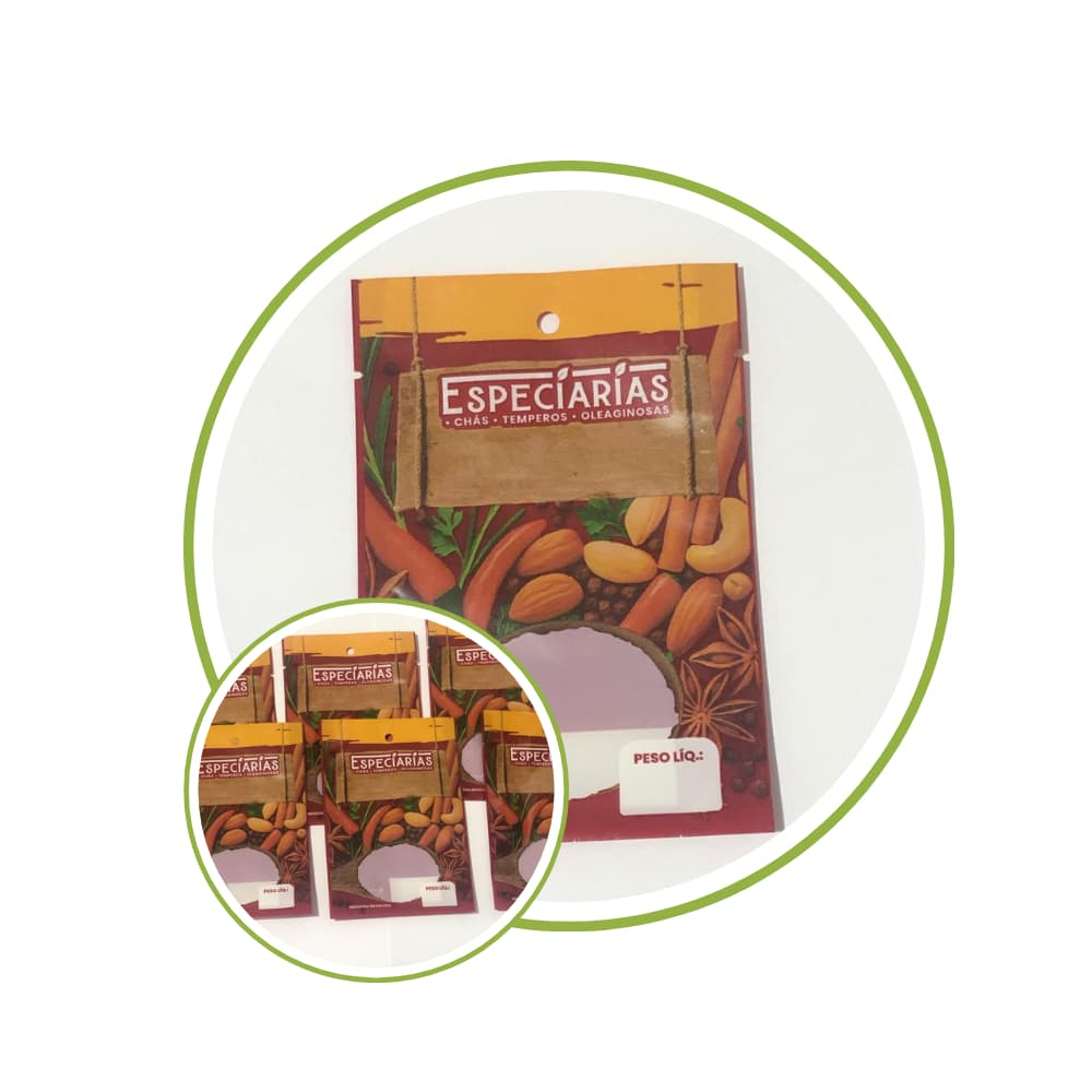 Kit de Temperos/Especiarias E Condimentos - 5 UNIDADES