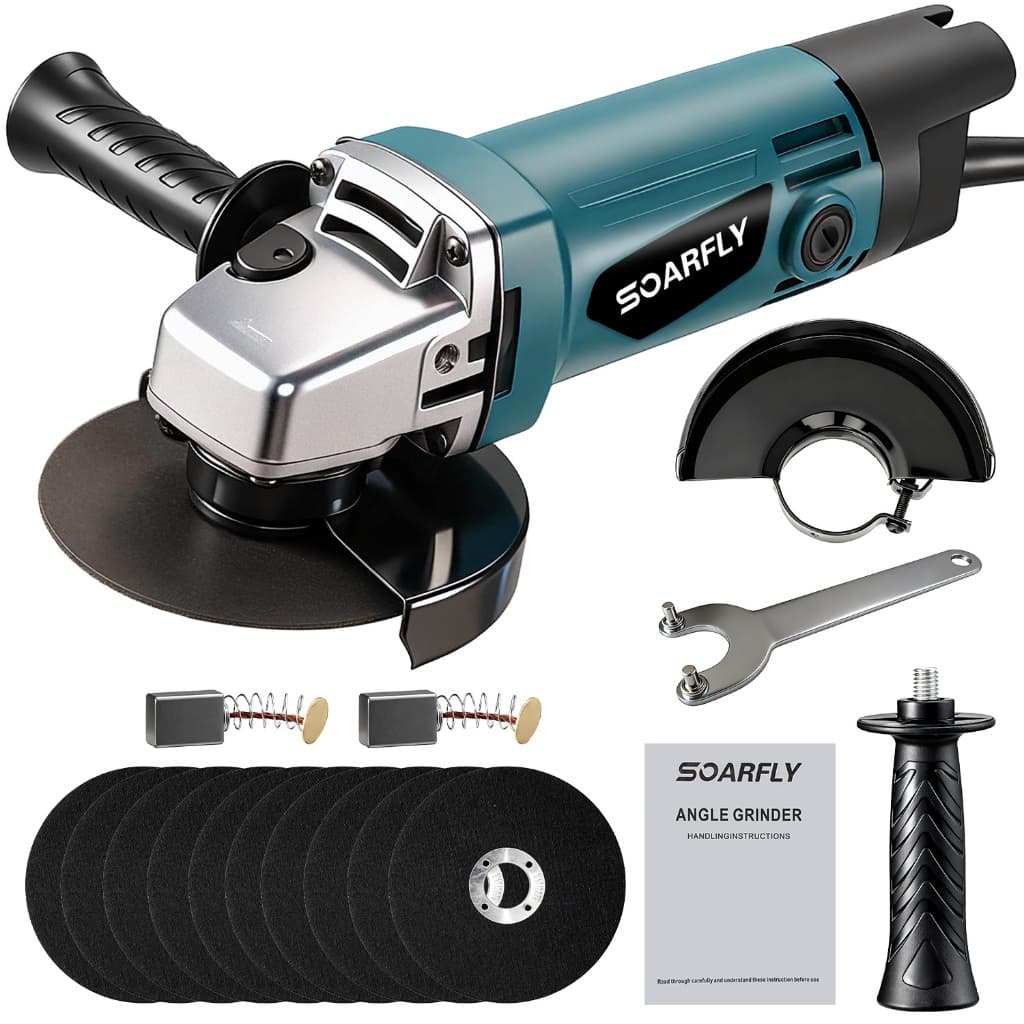 Esmerilhadeira Angular Multifuncional 950W - Profissional 11000RPM 110V/220V