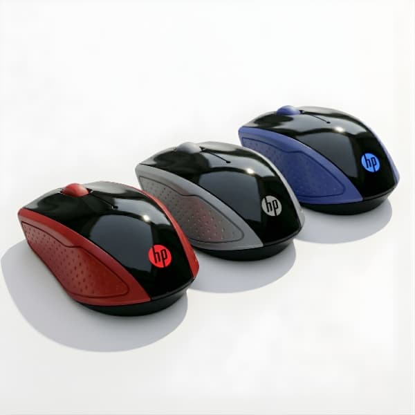 Mouse Sem Fio HP 200 Sensor Óptico 1000 DPI Ambidestro Conexão 2.4GHz USB Portátil Pilhas Inclusas
