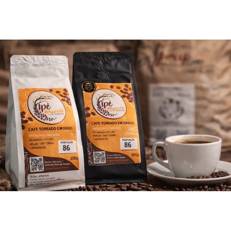 Café Especial Ipê Amarelo 86 Pontos em Grãos 250/500g