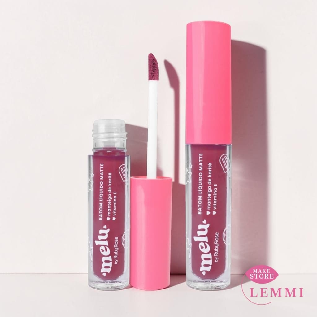 Batom Liquido Matte Melu By Ruby Rose