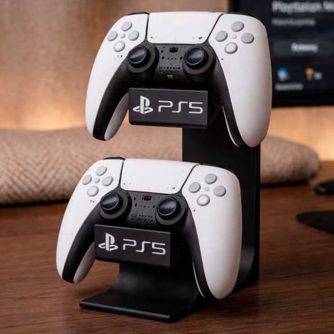 Suporte para Controle Gamer em Impressão 3D | Organizador PS5 / Xbox / Vídeo Game