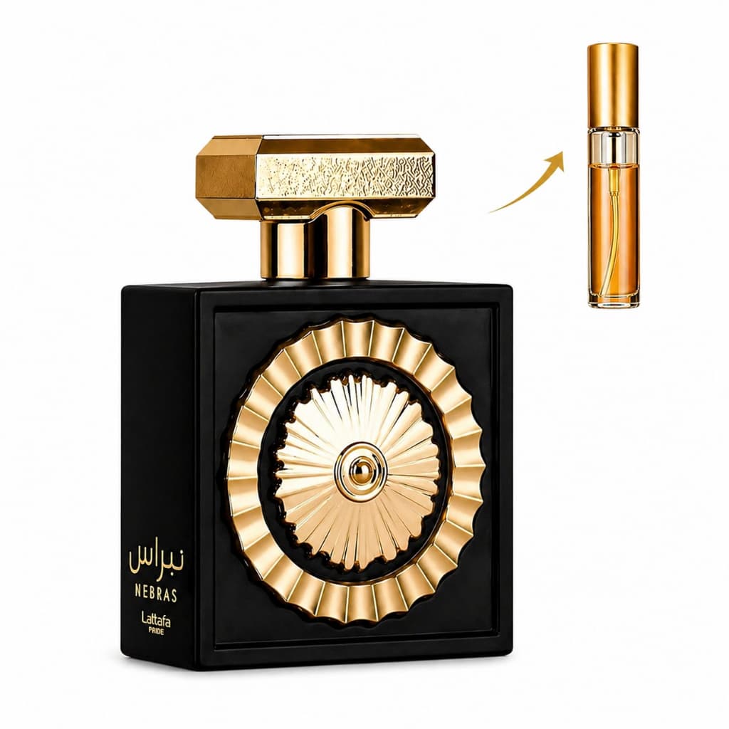 Perfume Nebras Lattafa Feminino Doce Baunilha Chocolate Importado Original Alta Fixação- Envio rápido