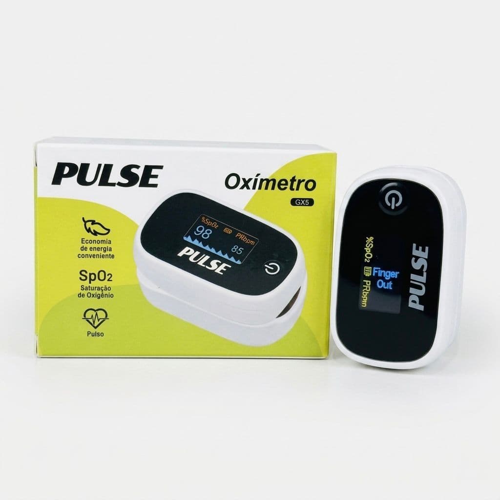 Oxímetro De Dedo Digital Profissional Pulse Gx5